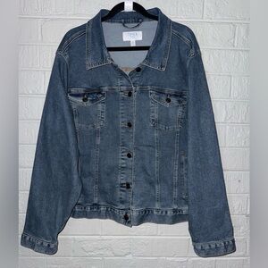 Women's Plus Denim Jacket Sz 2X ✨